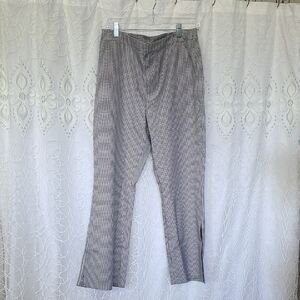 Women's Gray Checkered Pants